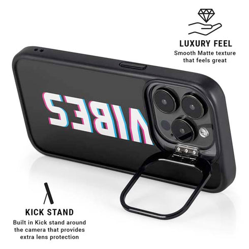 Vibes Rasta iPhone 13 Pro Max Kickstand Case