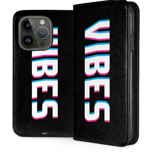 Vibes Rasta iPhone 15 Pro Folio Case