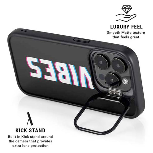 Vibes Rasta iPhone 16 Pro Kickstand Case