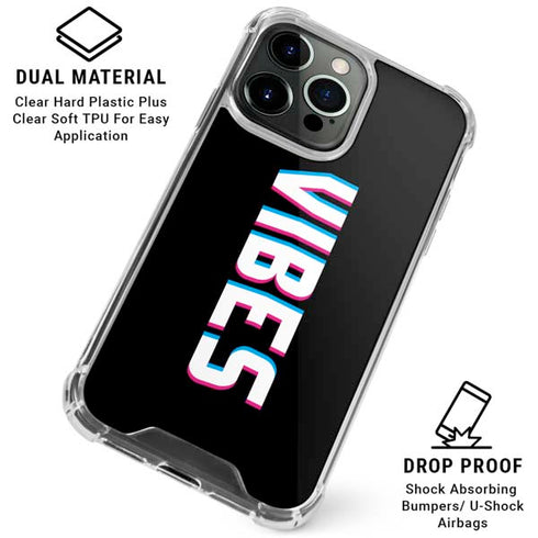 Vibes Rasta iPhone 16 Pro Max Clear Case