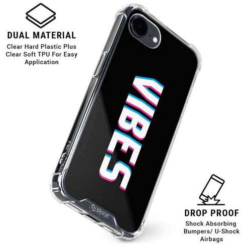 Vibes Rasta iPhone 16e Clear Case