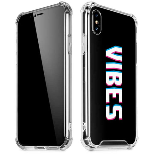 Vibes Rasta iPhone X/XS Clear Case