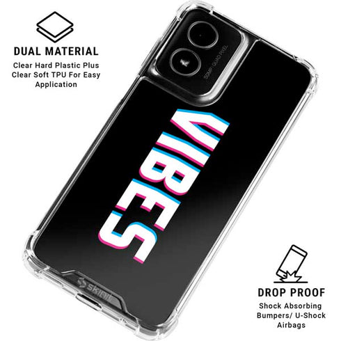 Vibes Rasta Moto G Power 5G (2024) Clear Case