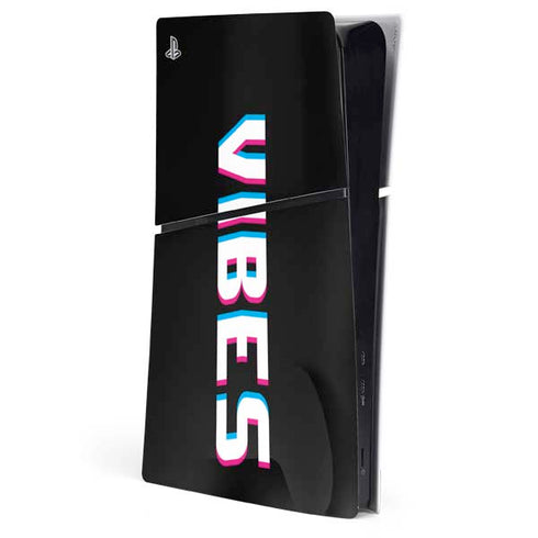 Vibes Rasta PS5 Slim Digital Edition Console Skin