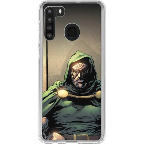 Marvel Dr. Doom Doctor Victor Von Doom Galaxy A21 Clear Case