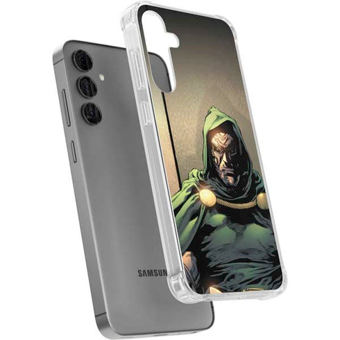 Marvel Dr. Doom Doctor Victor Von Doom Galaxy S24 Plus Clear Case