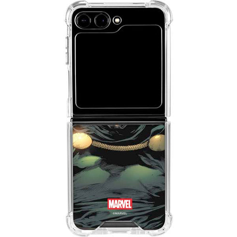 Marvel Dr. Doom Doctor Victor Von Doom Galaxy Z Flip5 5G Clear Case