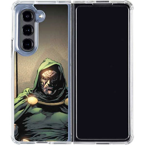 Marvel Dr. Doom Doctor Victor Von Doom Galaxy Z Fold5 5G Clear Case