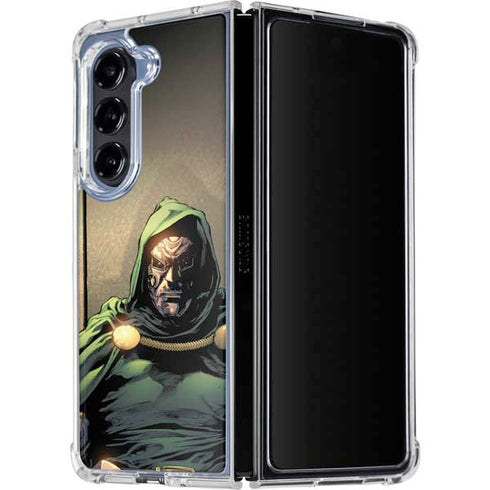 Marvel Dr. Doom Doctor Victor Von Doom Galaxy Z Fold5 5G Clear Case