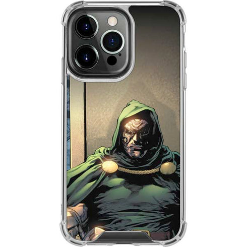 Marvel Dr. Doom Doctor Victor Von Doom iPhone 14 Pro Clear Case