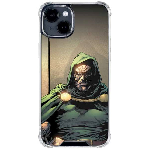 Marvel Dr. Doom Doctor Victor Von Doom iPhone 15 Plus Clear Case