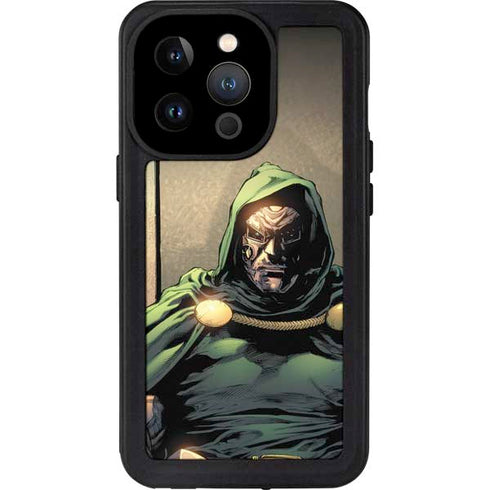 Marvel Dr. Doom Doctor Victor Von Doom iPhone 15 Pro Waterproof Case
