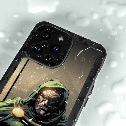 Marvel Dr. Doom Doctor Victor Von Doom iPhone 15 Pro Waterproof Case