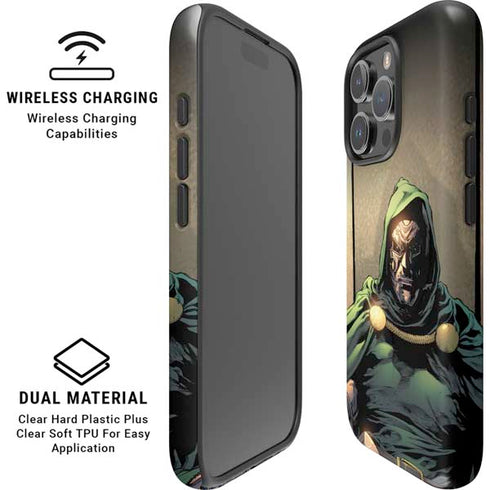 Marvel Dr. Doom Doctor Victor Von Doom iPhone 16 Pro Max Magsafe Impact Case