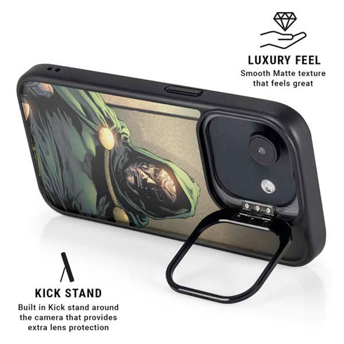 Marvel Dr. Doom Doctor Victor Von Doom iPhone 16e Kickstand Case