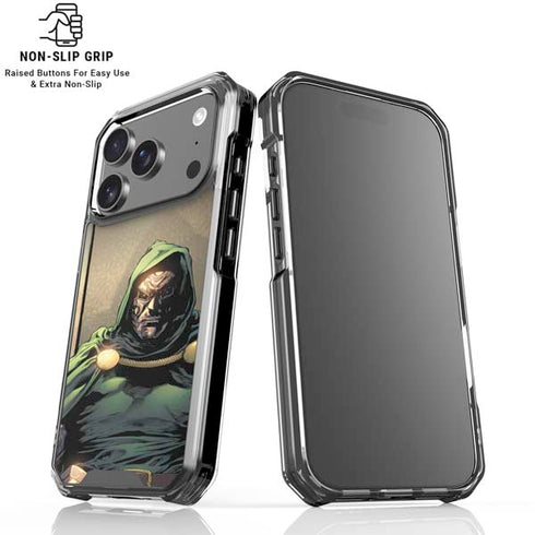 Marvel Dr. Doom Doctor Victor Von Doom iPhone 17 Pro Max Clear Case