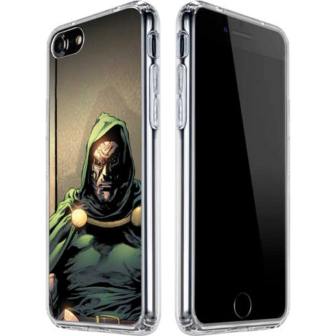 Marvel Dr. Doom Doctor Victor Von Doom iPhone SE (2nd & 3rd Gen) Clear Case