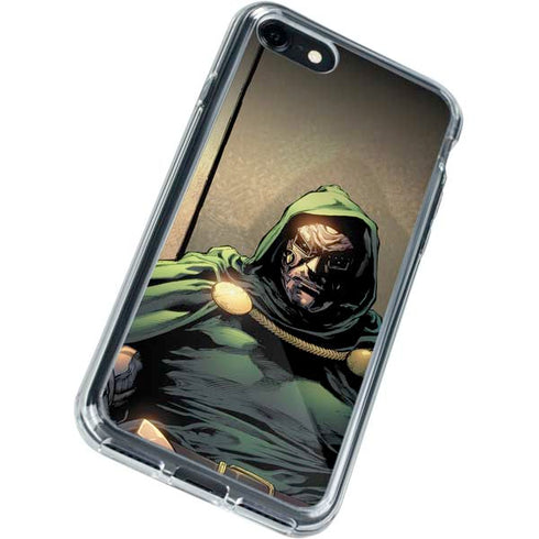 Marvel Dr. Doom Doctor Victor Von Doom iPhone SE (2nd & 3rd Gen) Clear Case
