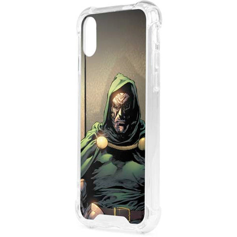 Marvel Dr. Doom Doctor Victor Von Doom iPhone XS Clear Case