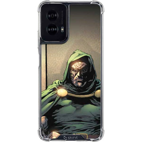 Marvel Dr. Doom Doctor Victor Von Doom Moto G Power 5G (2024) Clear Case