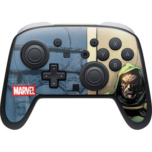 Marvel Dr. Doom Doctor Victor Von Doom Nintendo Switch 2 (2025) Pro Controller Skin