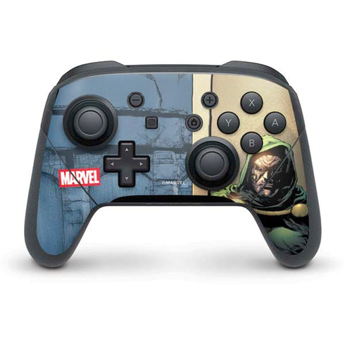 Marvel Dr. Doom Doctor Victor Von Doom Nintendo Switch Pro Controller Skin