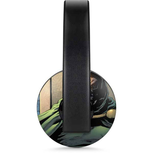 Marvel Dr. Doom Doctor Victor Von Doom PlayStation 4 Gold Wireless Headset Skin