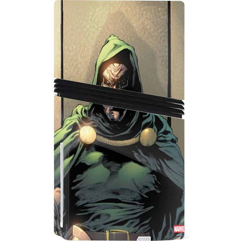 Marvel Dr. Doom Doctor Victor Von Doom PS5 Pro Disk Bundle Skin
