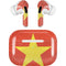 Vietnam Flag Distressed AirPods Skins