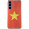 Vietnam Flag Distressed Galaxy A55 5G Clear Case