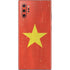 Vietnam Flag Distressed Galaxy Note 10 Plus Skin