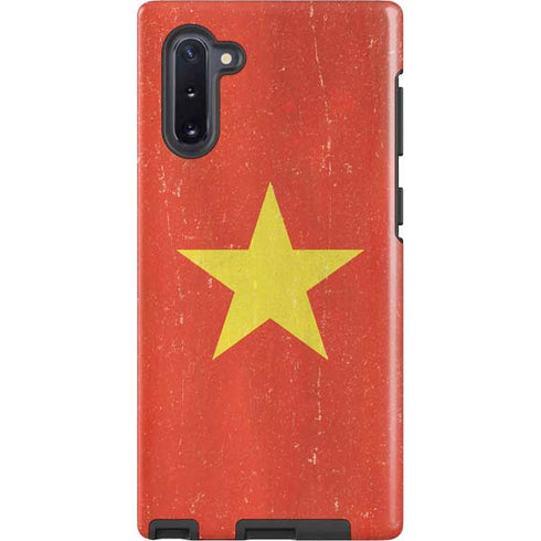 Vietnam Flag Distressed Galaxy Cases