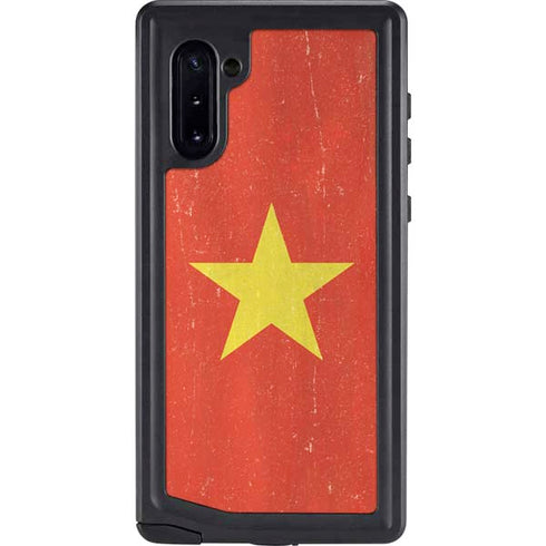 Vietnam Flag Distressed Galaxy Cases