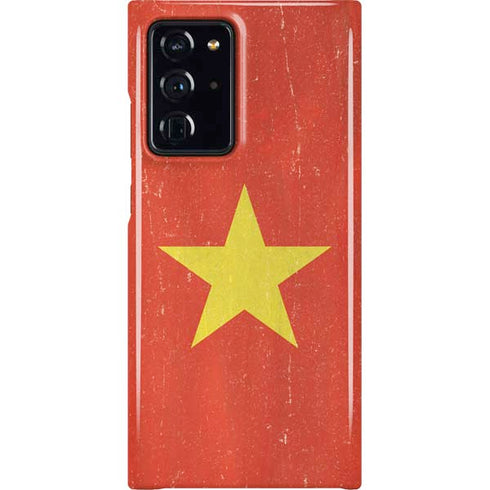 Vietnam Flag Distressed Galaxy Cases