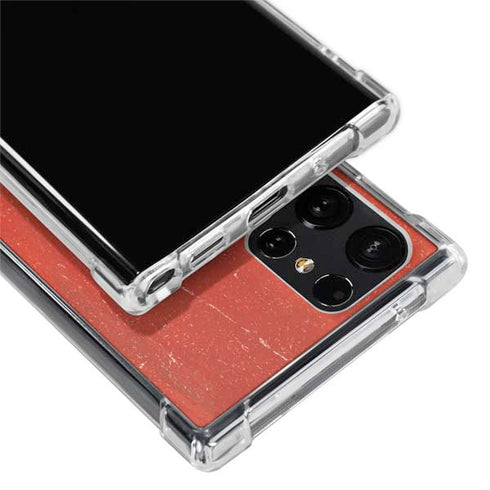 Vietnam Flag Distressed Galaxy S23 Ultra Clear Case