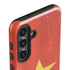 Vietnam Flag Distressed Galaxy S25 Impact Case