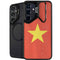 Vietnam Flag Distressed Galaxy S25 Plus Kickstand Case