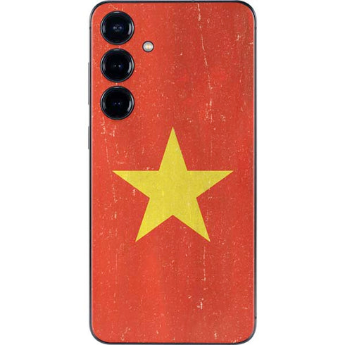 Vietnam Flag Distressed Galaxy S24 Skin