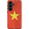 Vietnam Flag Distressed Galaxy S26 Plus Impact Case