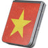 Vietnam Flag Distressed Galaxy Z Flip6 Skin