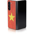 Vietnam Flag Distressed Galaxy Z Fold5 5G Skin