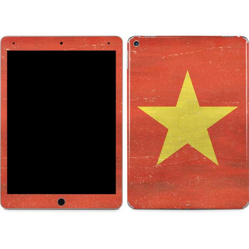 Vietnam Flag Distressed iPad Skins
