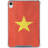 Vietnam Flag Distressed iPad 11th Gen (2025) Clear Case