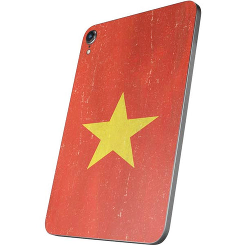 Vietnam Flag Distressed Apple iPad Mini Skin