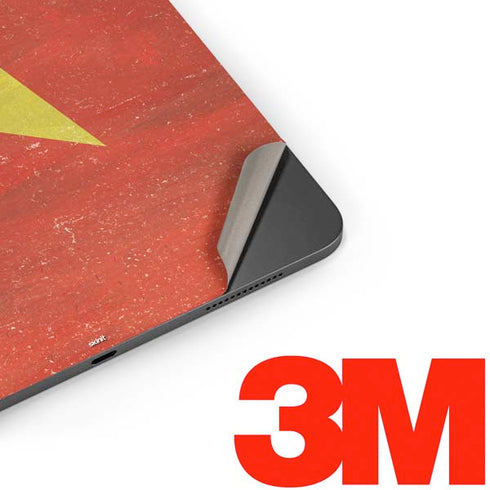 Vietnam Flag Distressed Apple iPad Pro Skin