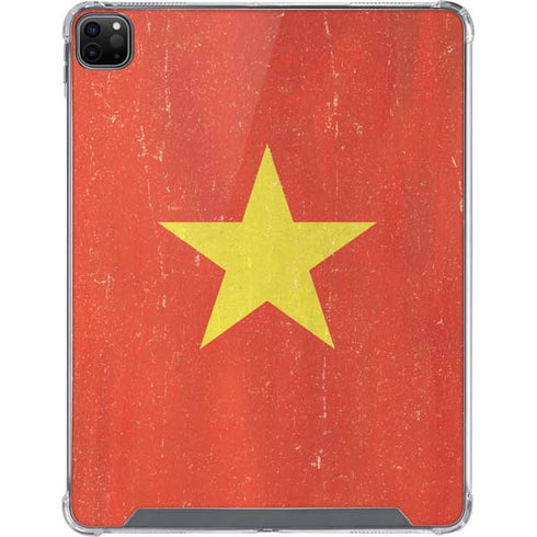 Vietnam Flag Distressed iPad Cases
