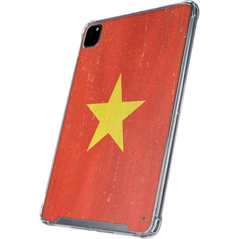 Vietnam Flag Distressed iPad Cases