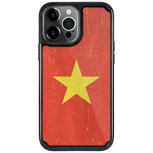 Vietnam Flag Distressed iPhone Cases