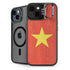 Vietnam Flag Distressed iPhone 14 Kickstand Case