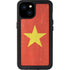 Vietnam Flag Distressed iPhone 15 Plus Waterproof Case